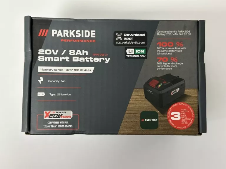 AKUMULATOR 20V PARKSIDE 8AHPAPS 208 A1