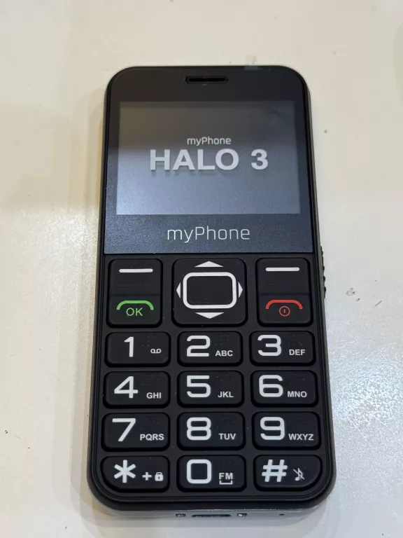 TELEFON KOMÓRKOWY MYPHONE HALO 3 Z KLAWISZAMI DLA SENIORA