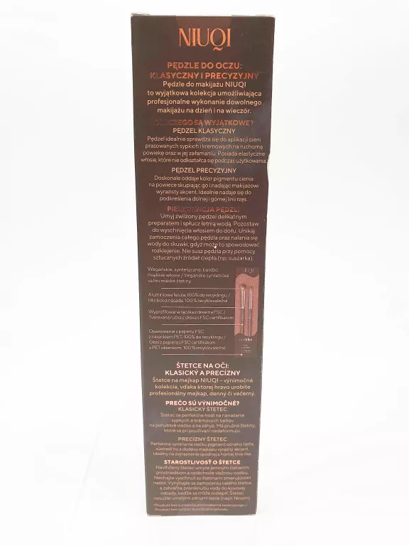 PĘDZELE DO OCZU NIUQI MOKKA