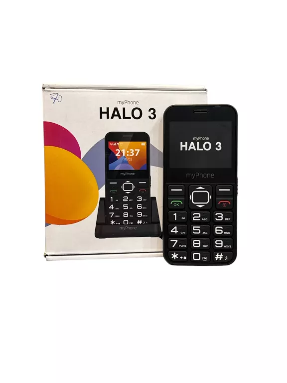 TELEFON KOMÓRKOWY MYPHONE HALO 3 Z KLAWISZAMI DLA SENIORA