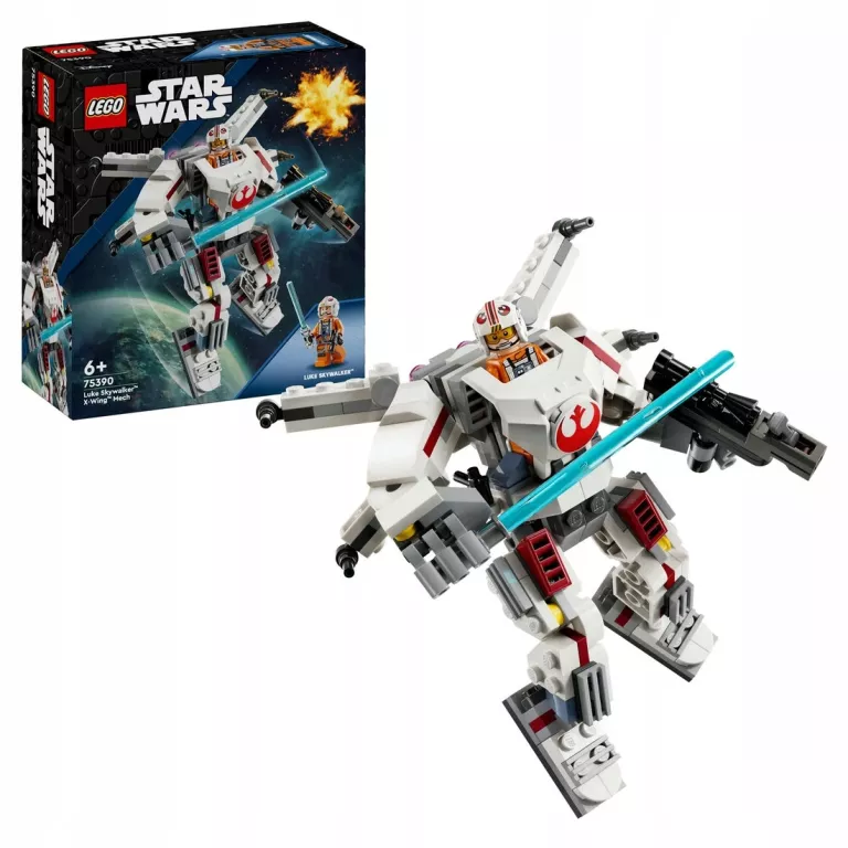LEGO STAR WARS 75390 KOSTIUM ROBOTA X-WING LUKE'A SKYWALKERA