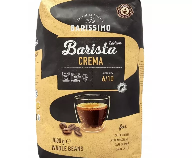 KAWA ZIARNISTA BARISSIMO BARISTA CREMA 6/10 1 KG ALDI