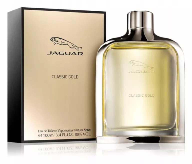 JAGUAR CLASSIC GOLD WODA TOALETOWA DLA MĘŻCZYZN 100ML EDT, FOLIA!
