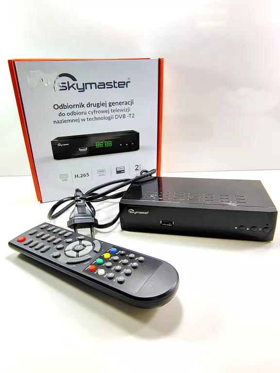 TUNER TV SKYMASTER STB-N2 DVB-T2 HEVC