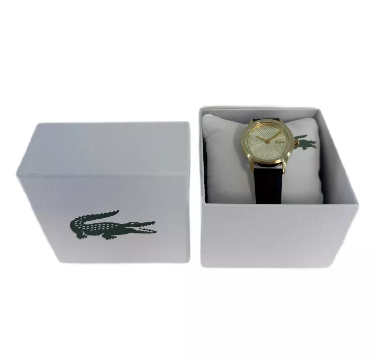 ZEGAREK LACOSTE (2001413) GOLD-BLACK MINI KPL