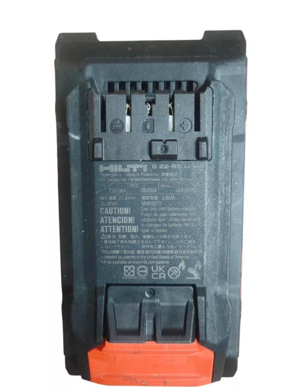 AKUMULATOR HILTI B-22-85 21.6V 3.95AH 2024