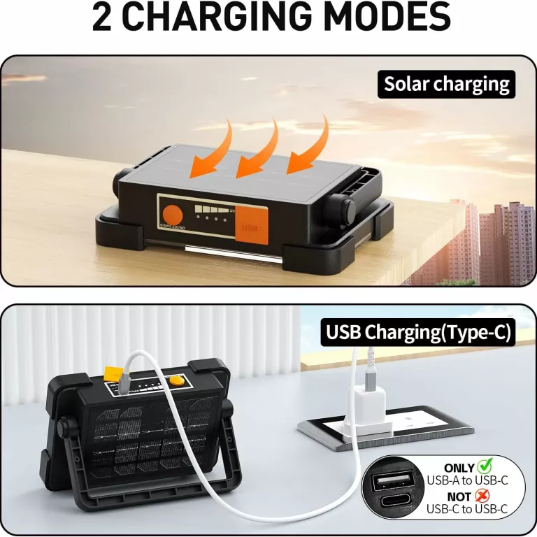 REFLEKTOR LED LAMPA ROBOCZA KEMPINGOWA OYAHORI 8CUPS-LWL 30 W 6000 LM