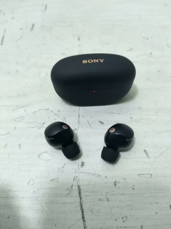 SŁUCHAWKI BEZPRZEWODOWE DOKANAŁOWE SONY WF-1000XM5 CZARNE