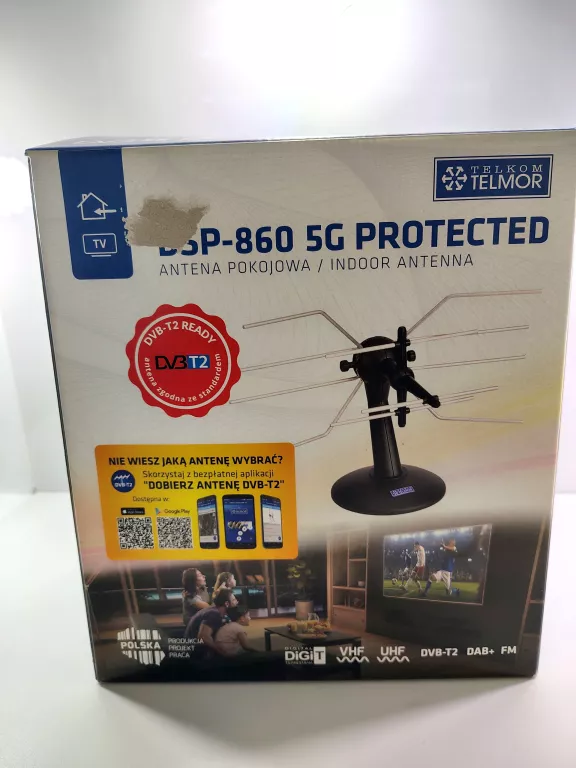 ANTENA WEWNĘTRZNA TELKOM-TELMOR DSP-860 5G PROTECTED