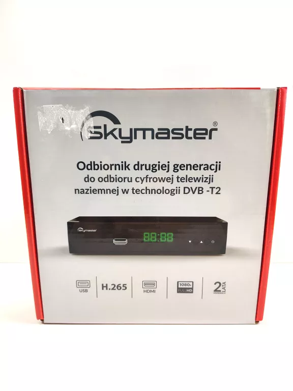 TUNER TV SKYMASTER STB-N2 DVB-T2 HEVC
