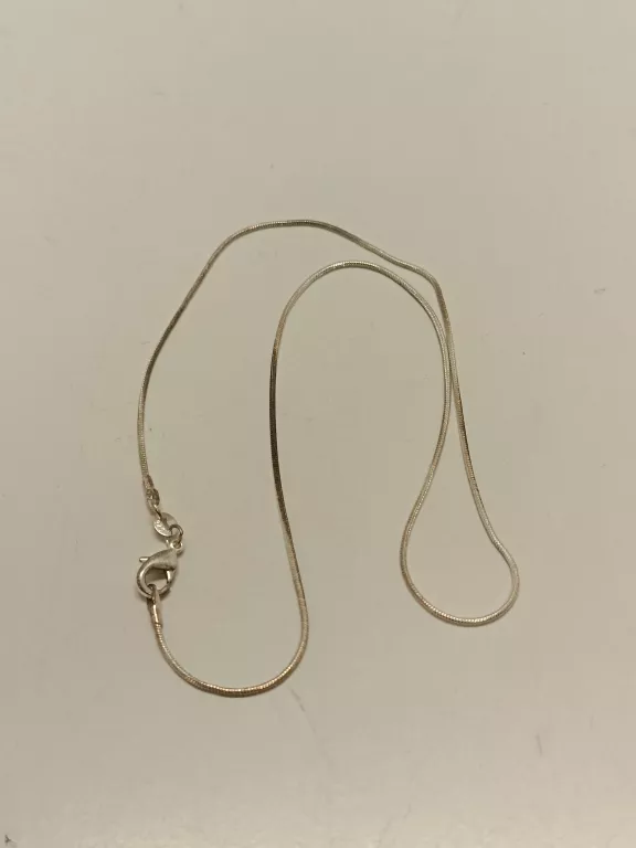 SREBRO -   ŁAŃCUSZEK WAGA 3,87G DŁUGOŚĆ:46CM