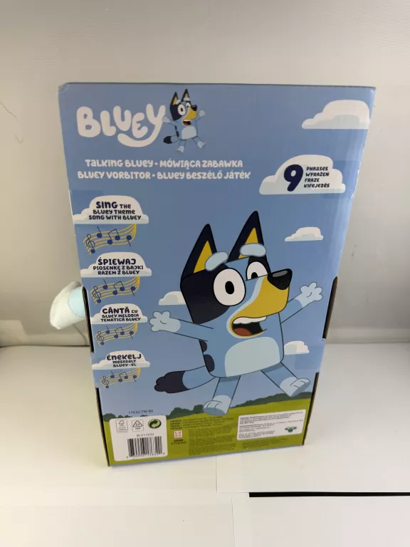 GADAJĄCA ZABAWKA BLUEY TALKING BLUEY
