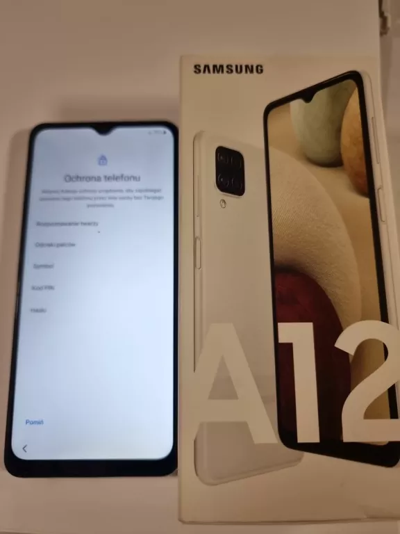 TELEFON SAMSUNG GALAXY A12 WHITE