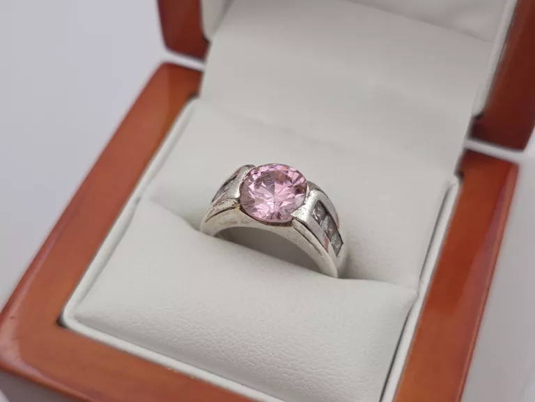 SREBRNY PIERŚCIONEK - 925 R.12 6,08G