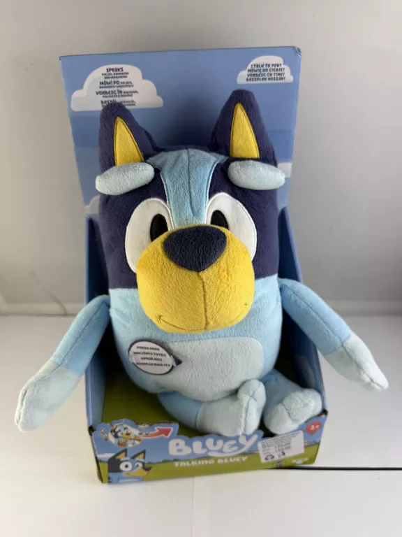 GADAJĄCA ZABAWKA BLUEY TALKING BLUEY