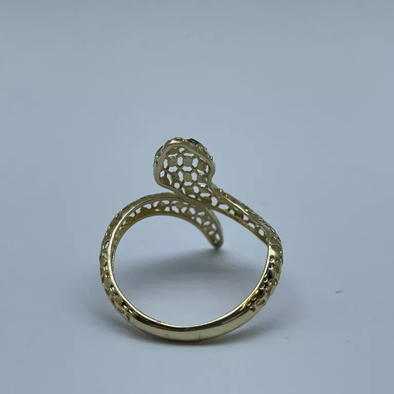 ZŁOTY PIERŚCIONEK AU585 | R. 19 | 1,73 G