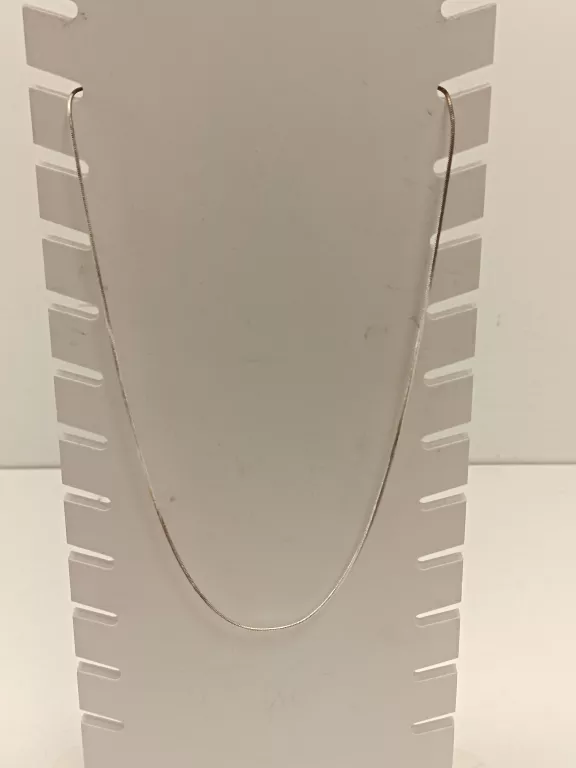 SREBRO -   ŁAŃCUSZEK WAGA 3,87G DŁUGOŚĆ:46CM