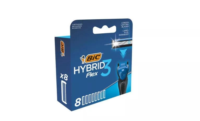 BIC HYBRID 3 FLEX 3-OSTRZOWE WKŁADY 8 SZT.