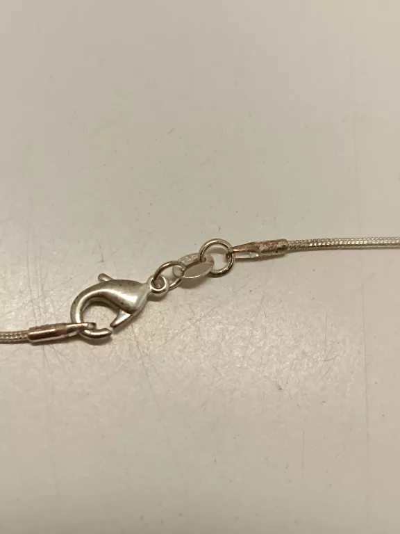 SREBRO -   ŁAŃCUSZEK WAGA 3,87G DŁUGOŚĆ:46CM