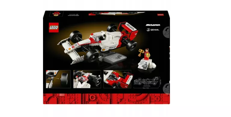 LEGO ICONS MCLAREN MP4/4 I AYRTON SENNA 10330