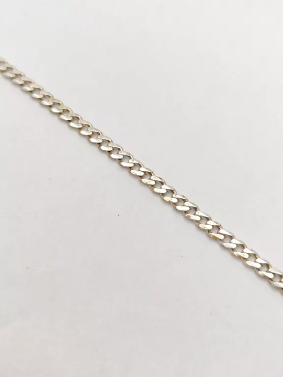 SREBRNA BRANSOLETKA W SPLOCIE PANCERKA 4,68G 20CM
