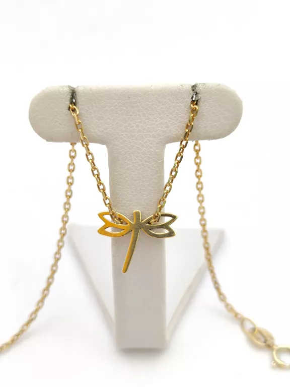 BRANSOLETKA Z MOTYWEM WAŻKI 1,05G 19,5CM