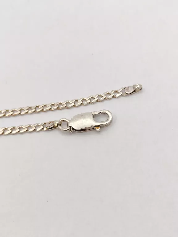 SREBRNA BRANSOLETKA W SPLOCIE PANCERKA 4,68G 20CM