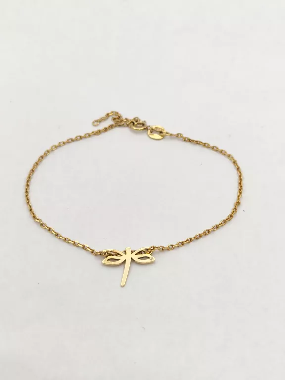 BRANSOLETKA Z MOTYWEM WAŻKI 1,05G 19,5CM