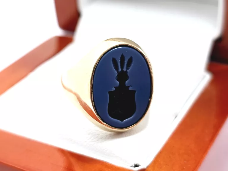 ZŁOTY SYGNET 585 7,19G 15