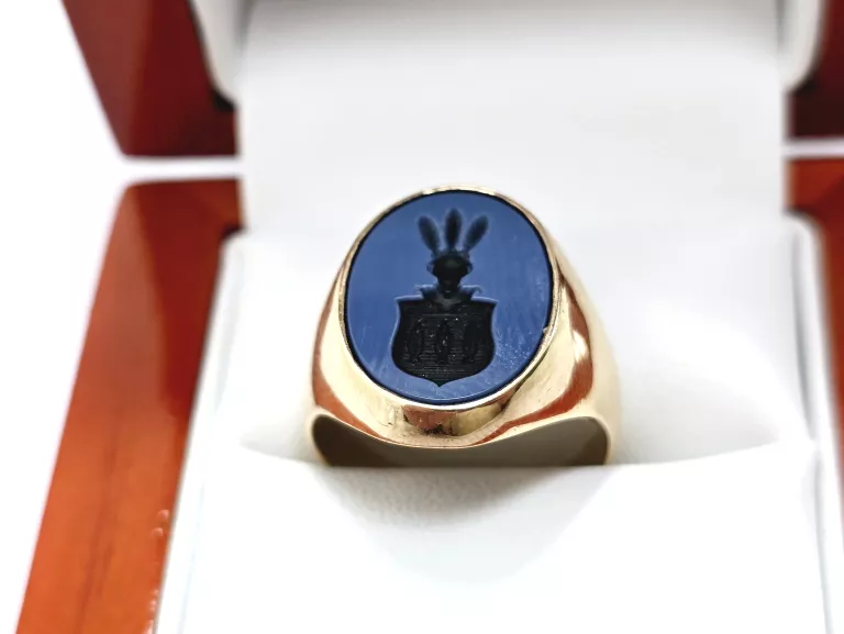 ZŁOTY SYGNET 585 7,19G 15