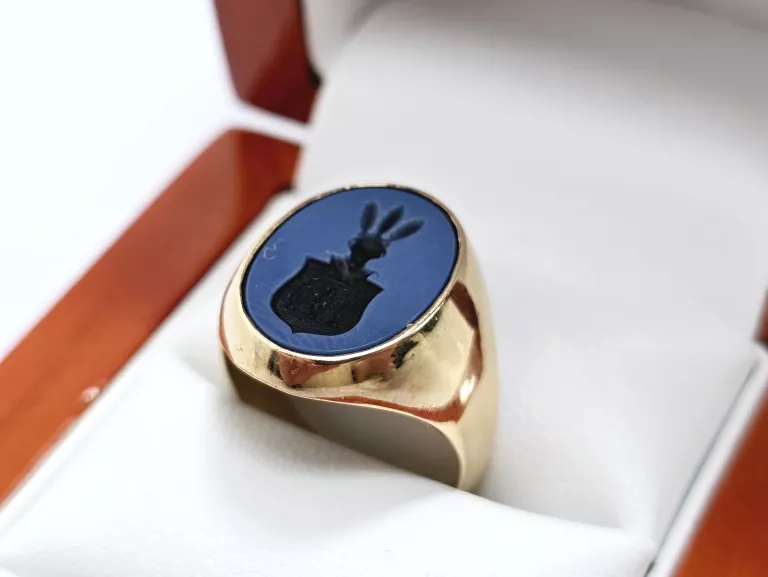 ZŁOTY SYGNET 585 7,19G 15