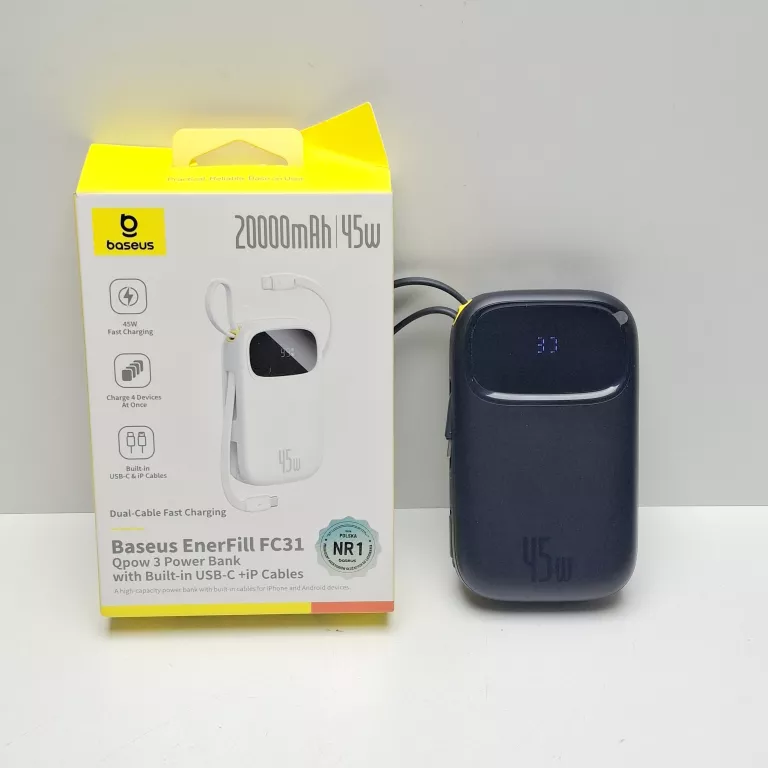POWERBANK BASEUS ENERFILL FC31 20000MAH 45W