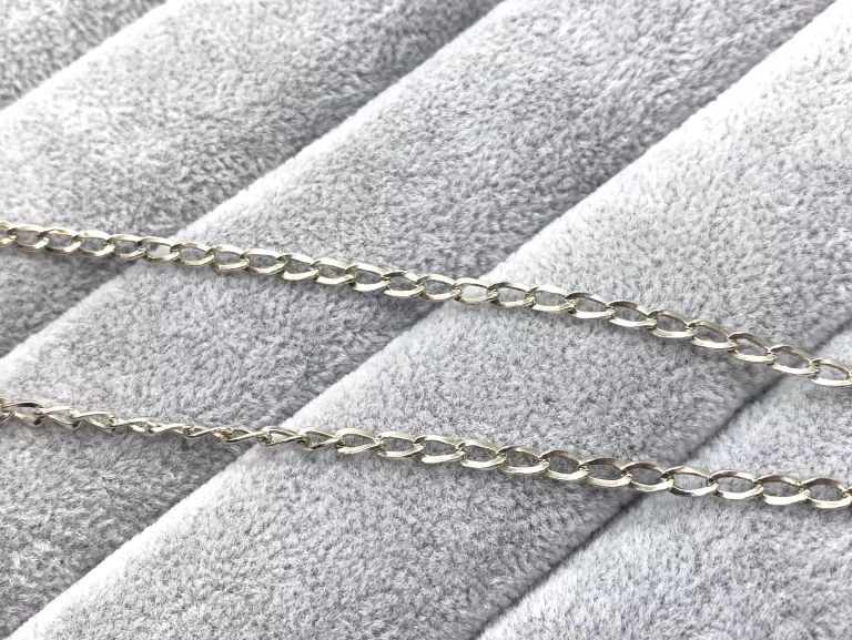 SREBRNY ŁAŃCUSZEK SPLOT PANCERKA 9,26G 68CM