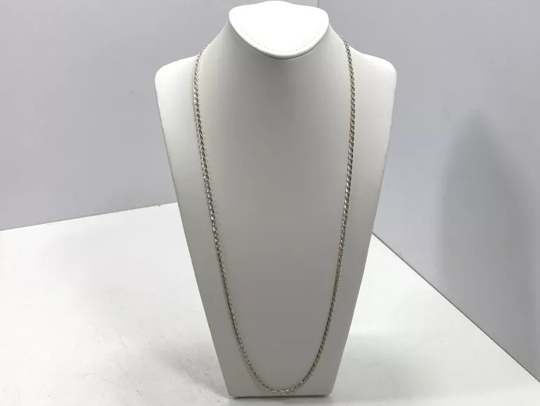 SREBRNY ŁAŃCUSZEK SPLOT PANCERKA 9,26G 68CM