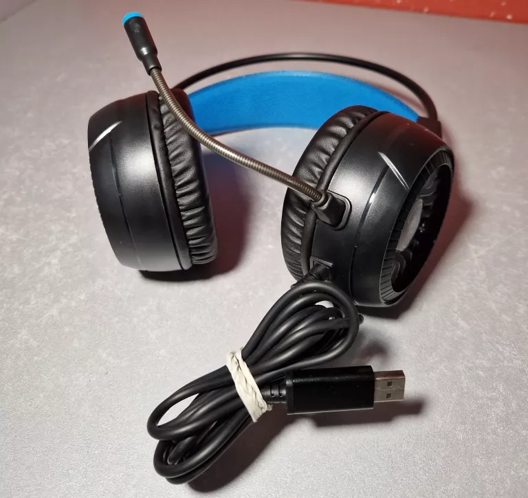 SŁUCHAWKI GAMINGOWE IMICE HD-490 LED RGB