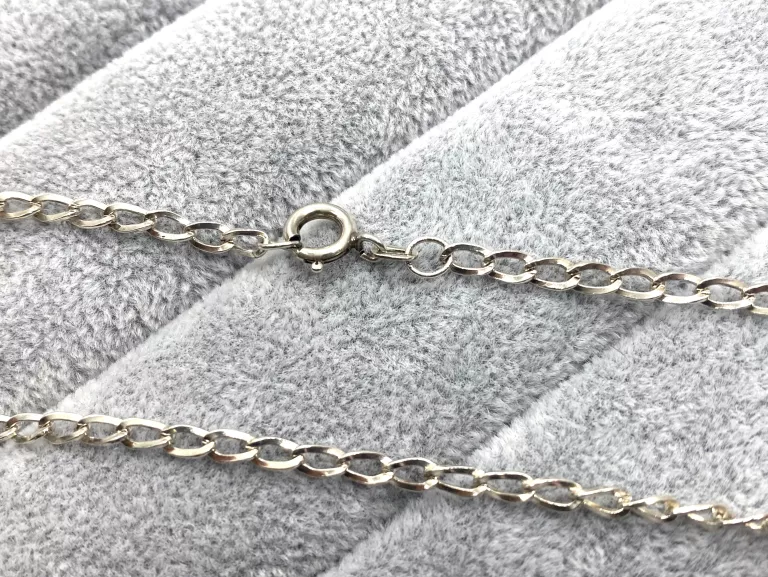 SREBRNY ŁAŃCUSZEK SPLOT PANCERKA 9,26G 68CM