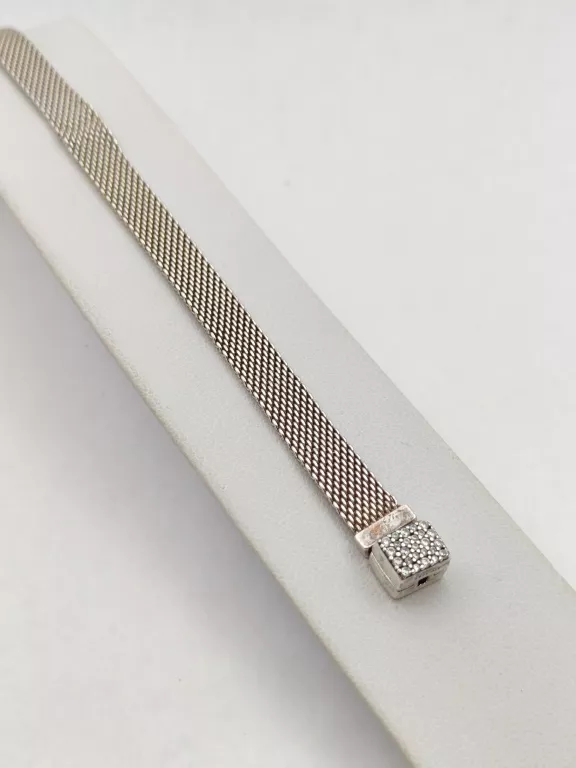 SREBRNA BRANSOLETKA PANDORA 12G 19,5CM