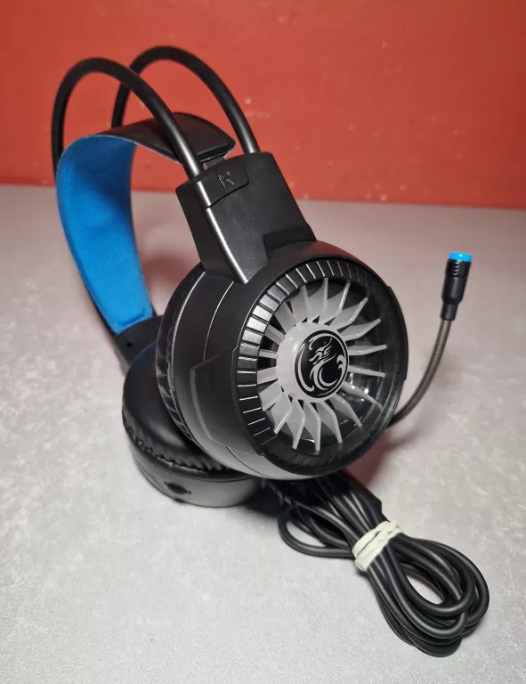 SŁUCHAWKI GAMINGOWE IMICE HD-490 LED RGB