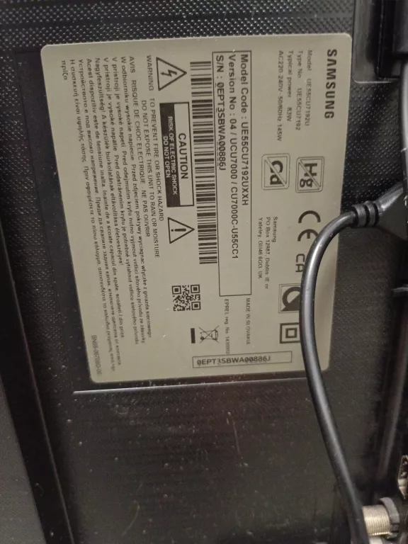 TELEWIZOR SAMSUNG UE55CU7912U