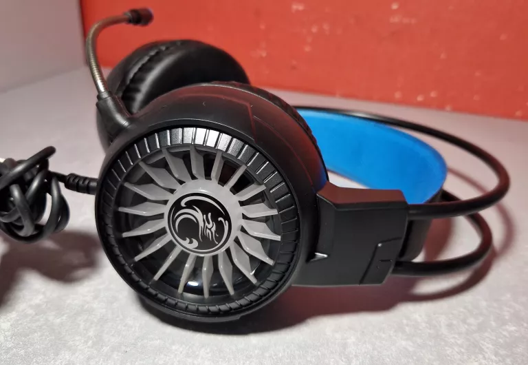 SŁUCHAWKI GAMINGOWE IMICE HD-490 LED RGB