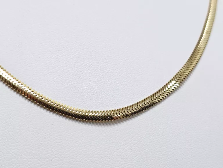 ZŁOTY ŁAŃCUSZEK TAŚMA 585 9,45G 50CM