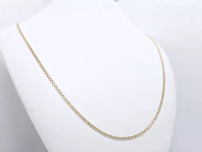 ZŁOTY ŁAŃCUSZEK PANCERKA 585 9,80G 70CM