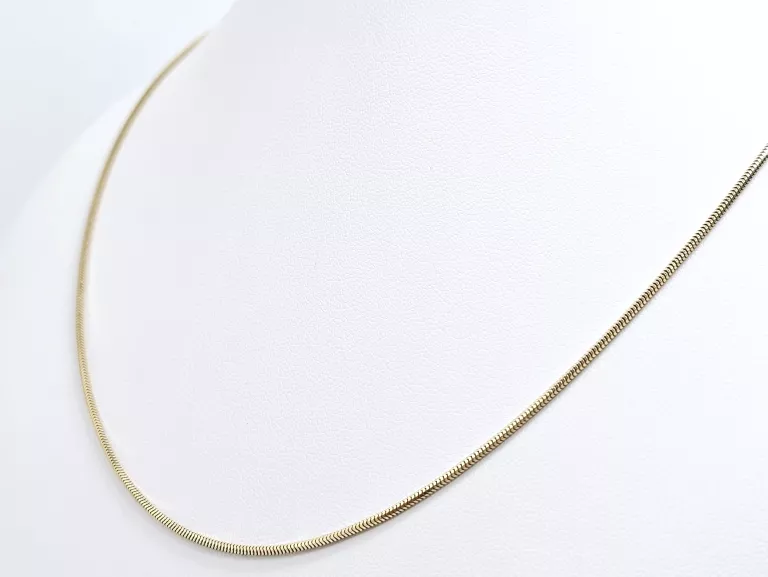 ZŁOTY ŁAŃCUSZEK ŻMIJKA 585 4,15G 50CM