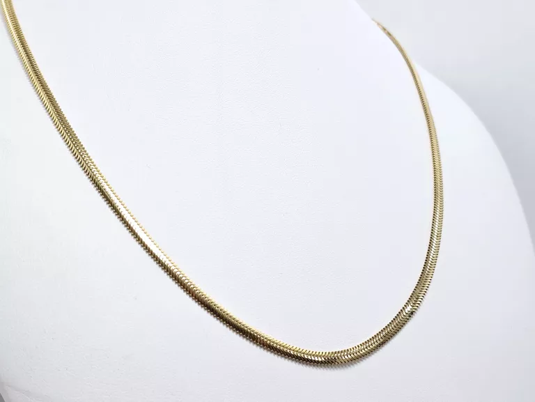 ZŁOTY ŁAŃCUSZEK TAŚMA 585 9,45G 50CM