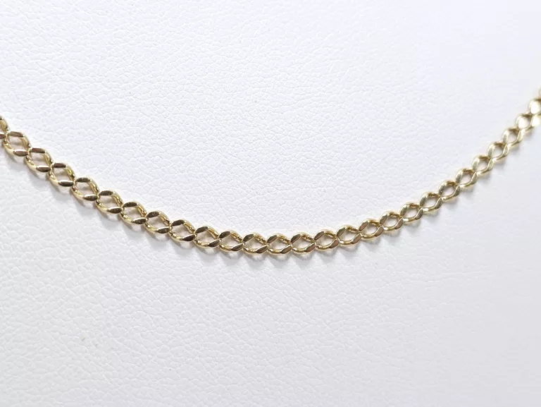 ZŁOTY ŁAŃCUSZEK PANCERKA 585 9,80G 70CM