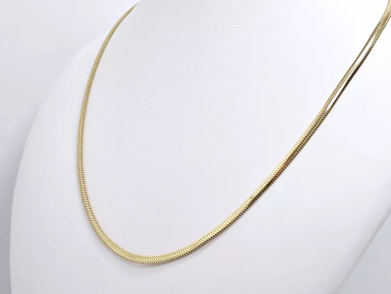 ZŁOTY ŁAŃCUSZEK TAŚMA 585 9,45G 50CM