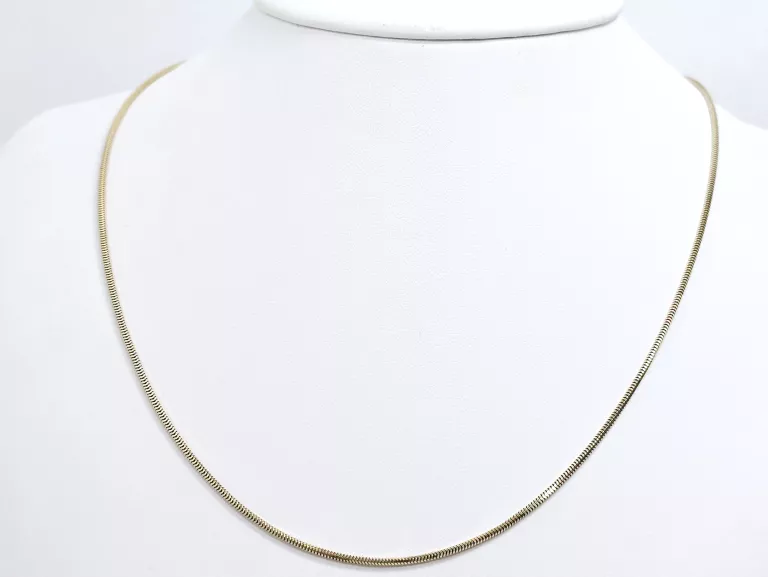 ZŁOTY ŁAŃCUSZEK ŻMIJKA 585 4,15G 50CM