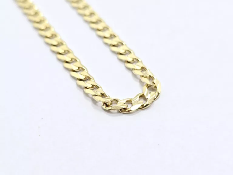 ZŁOTA BRANSOLETKA PANCERKA 585 5,07G 19CM