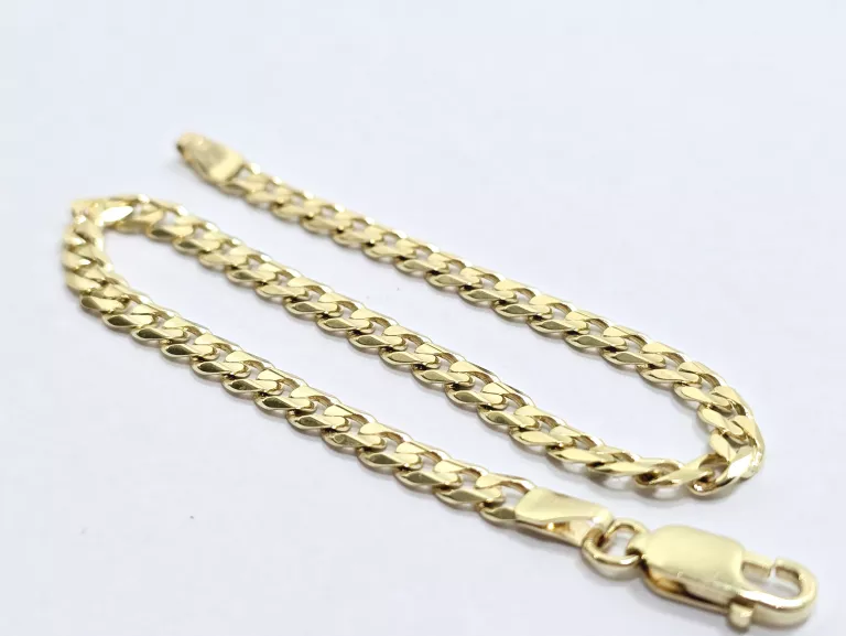 ZŁOTA BRANSOLETKA PANCERKA 585 5,07G 19CM