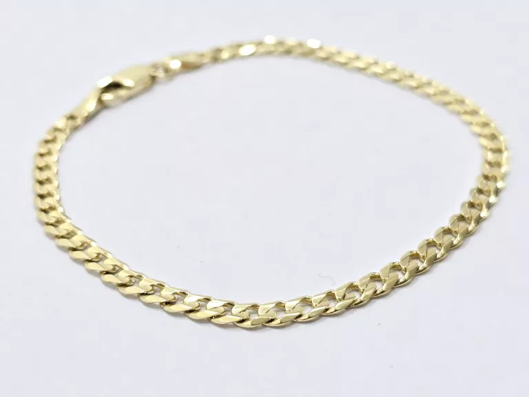 ZŁOTA BRANSOLETKA PANCERKA 585 5,07G 19CM